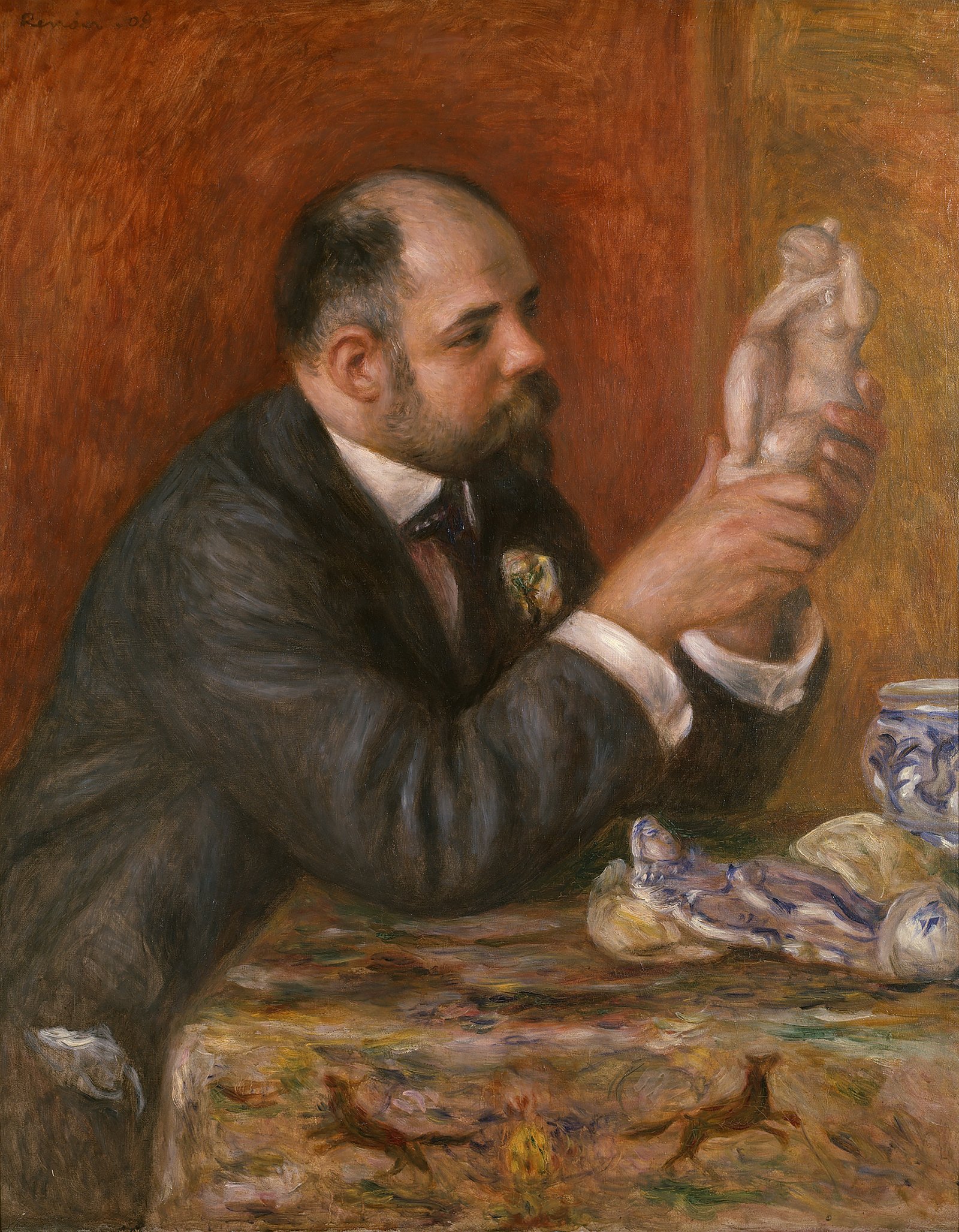 Portrait of Ambroise Vollard - Pierre-Auguste Renoir, 1908