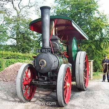 Traction Engine Driving in Cumbria