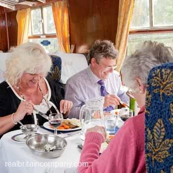 Steam Train Dinner in Leicestershire
