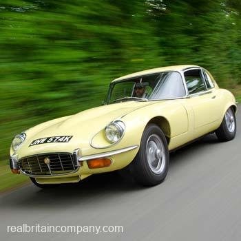 Jaguar E Type V12 Coupe Hire