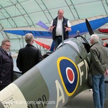 Mk26 Spitfire Hangar Tour Oxfordshire
