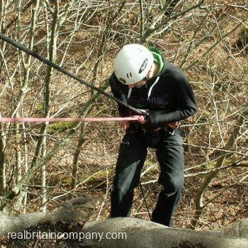Abseiling Aberfeldy