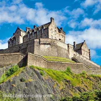 Edinburgh Castle & Dinner for Two