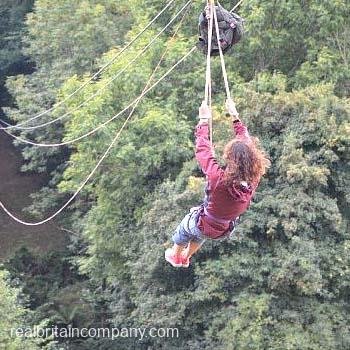 Group Hyperslide Zipwire