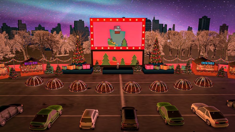 Christmas drivein cinema is coming to London The Real Britain Company