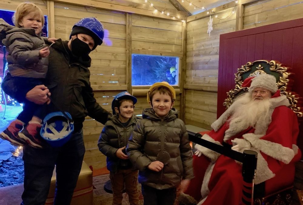 Zipmas review: Santa’s underground Grotto in a Victorian Slate Mine in Wales!