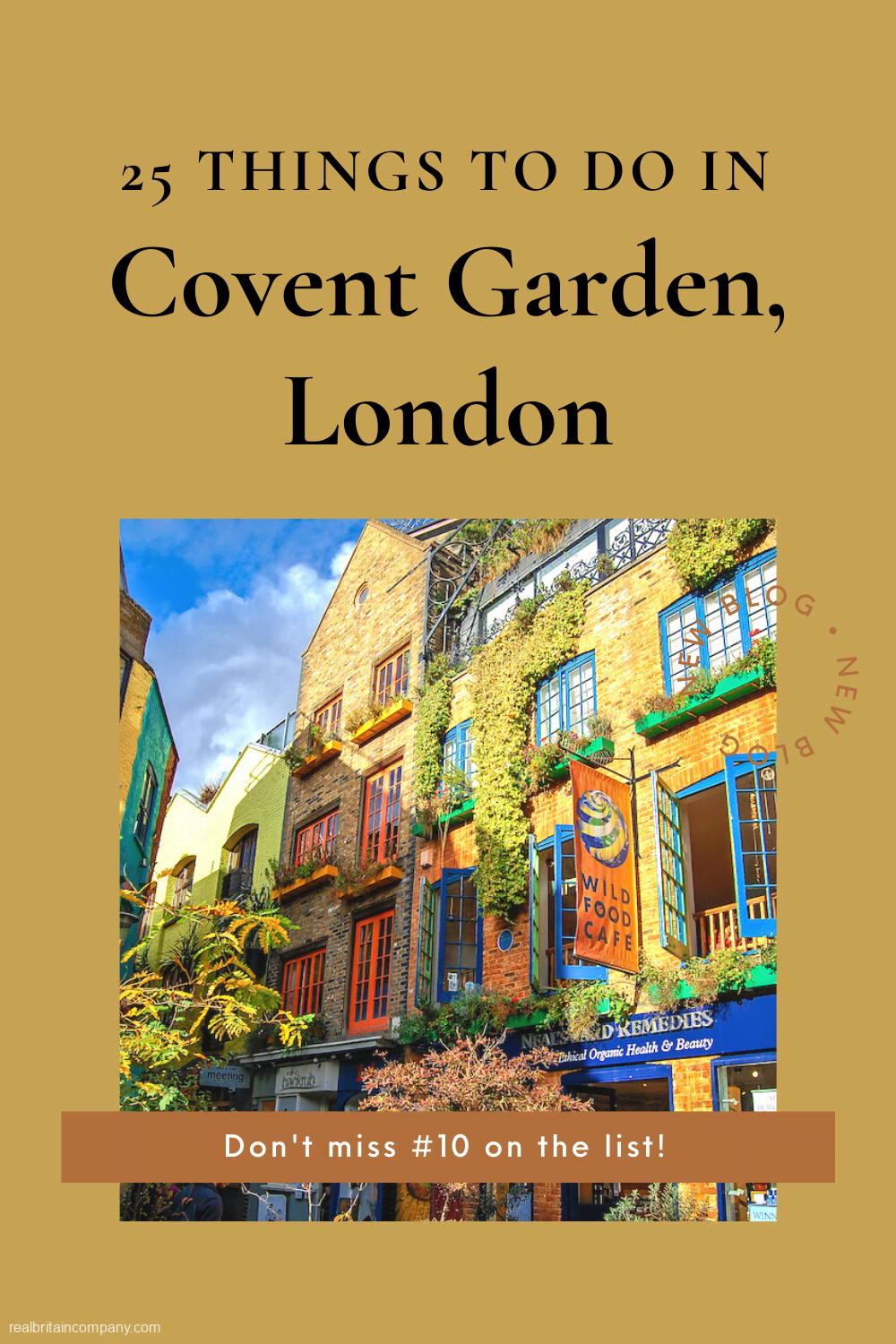 25 things to do in Covent Garden, London - The Real Britain Company