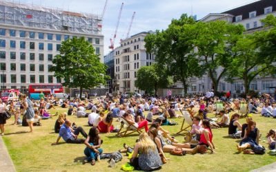 Get your deckchairs out: it’s set to hit 30C in London this week