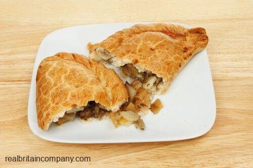 Traditional Cornish pasty