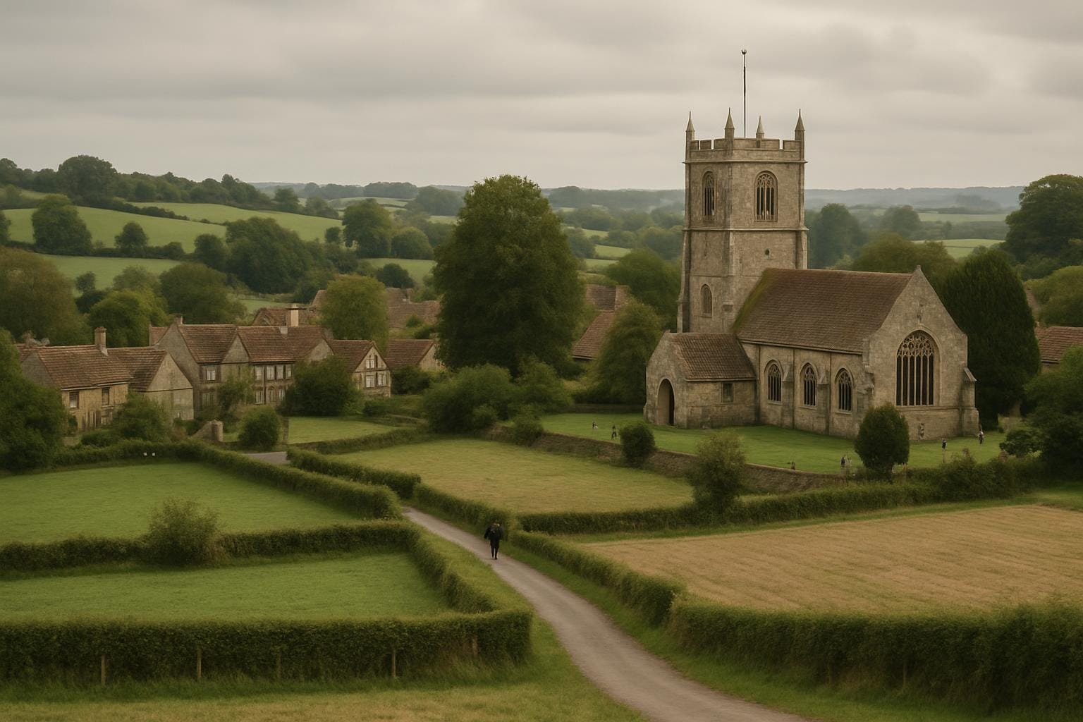 Tracing the Domesday Map: Visiting English Places Frozen in 1086