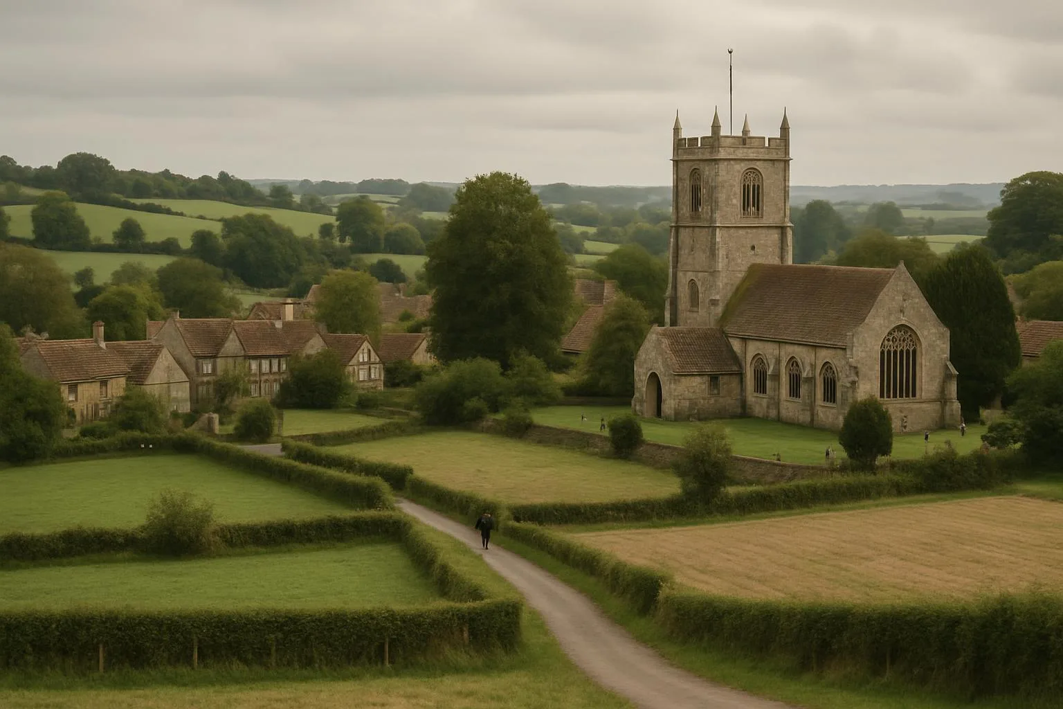 Tracing the Domesday Map: Visiting English Places Frozen in 1086