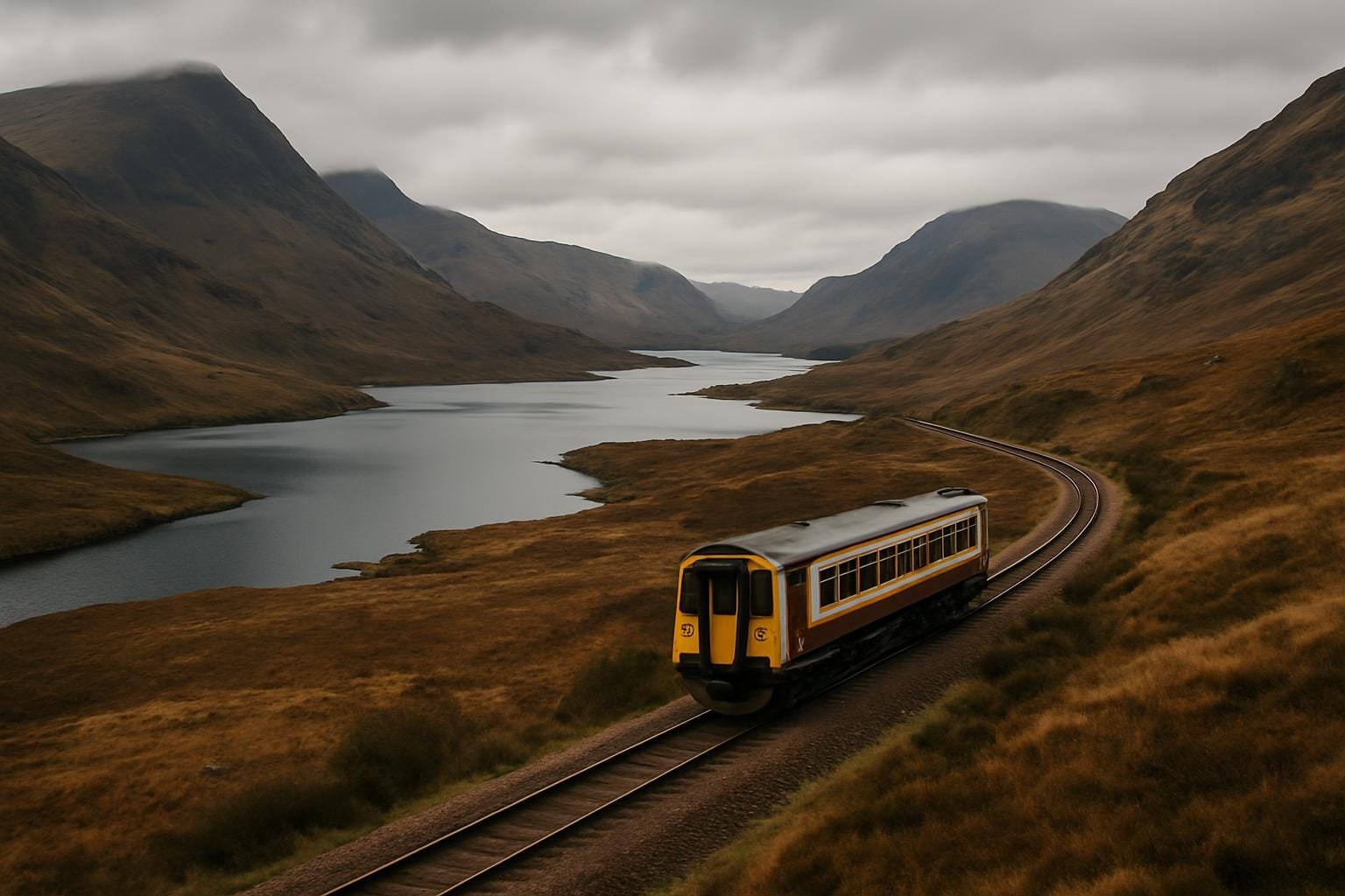 Highland Lines: Exploring Northern Scotland by Train, Bus and Boat