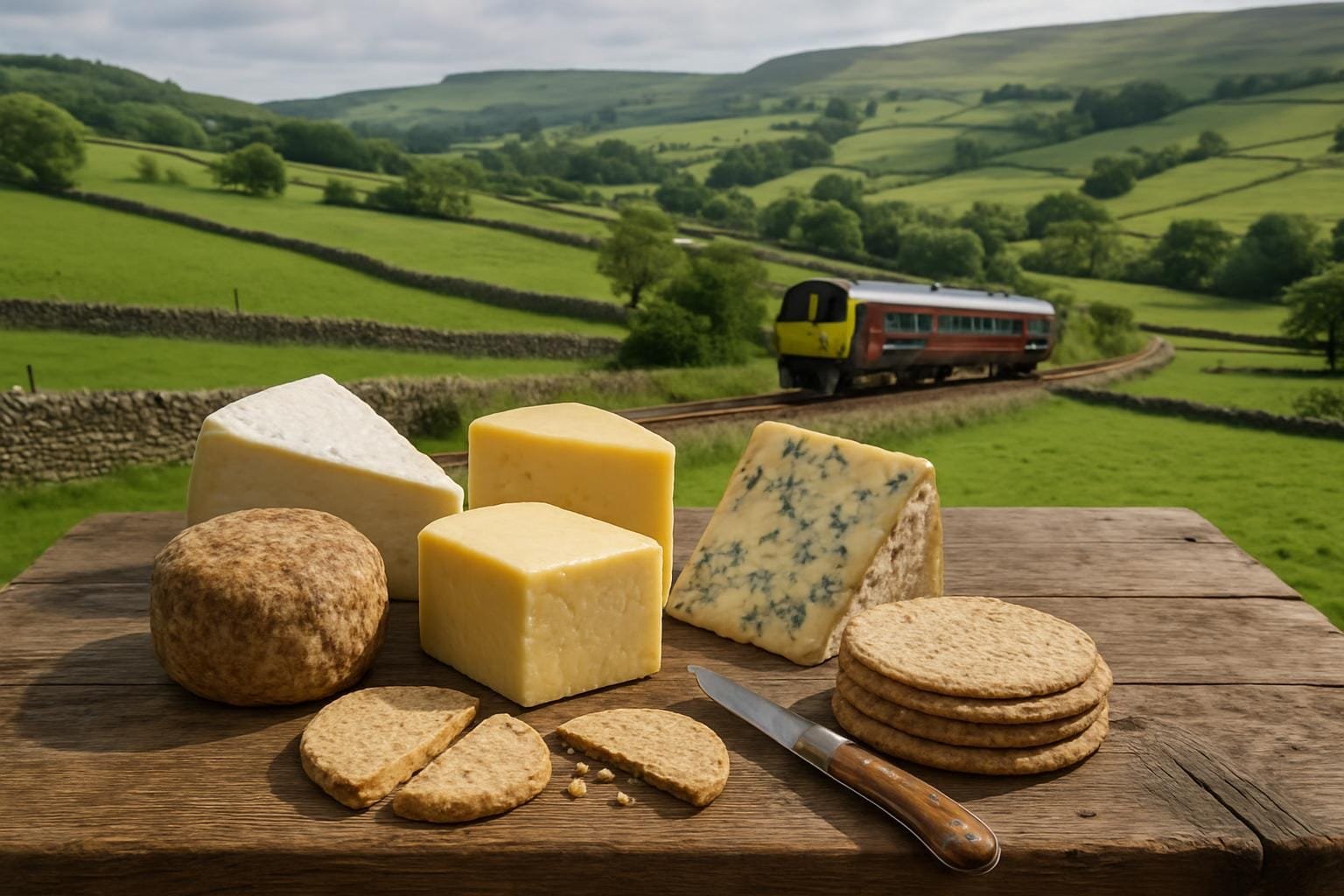 Cheese by Train: A Traveller’s Guide to Britain’s Most Characterful Cheese Regions